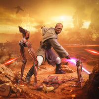 Star Wars Art Scale Statue 1/10 Mace Windu 18 cm - The Happy Toy Store