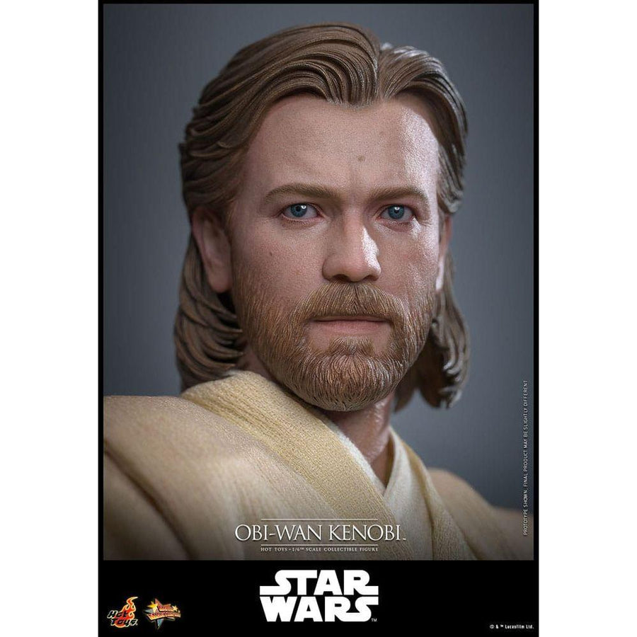 Star Wars: Episode II - Attack of the Clones Action Figure 1/6 Obi - Wan Kenobi 31 cm - The Happy Toy Store
