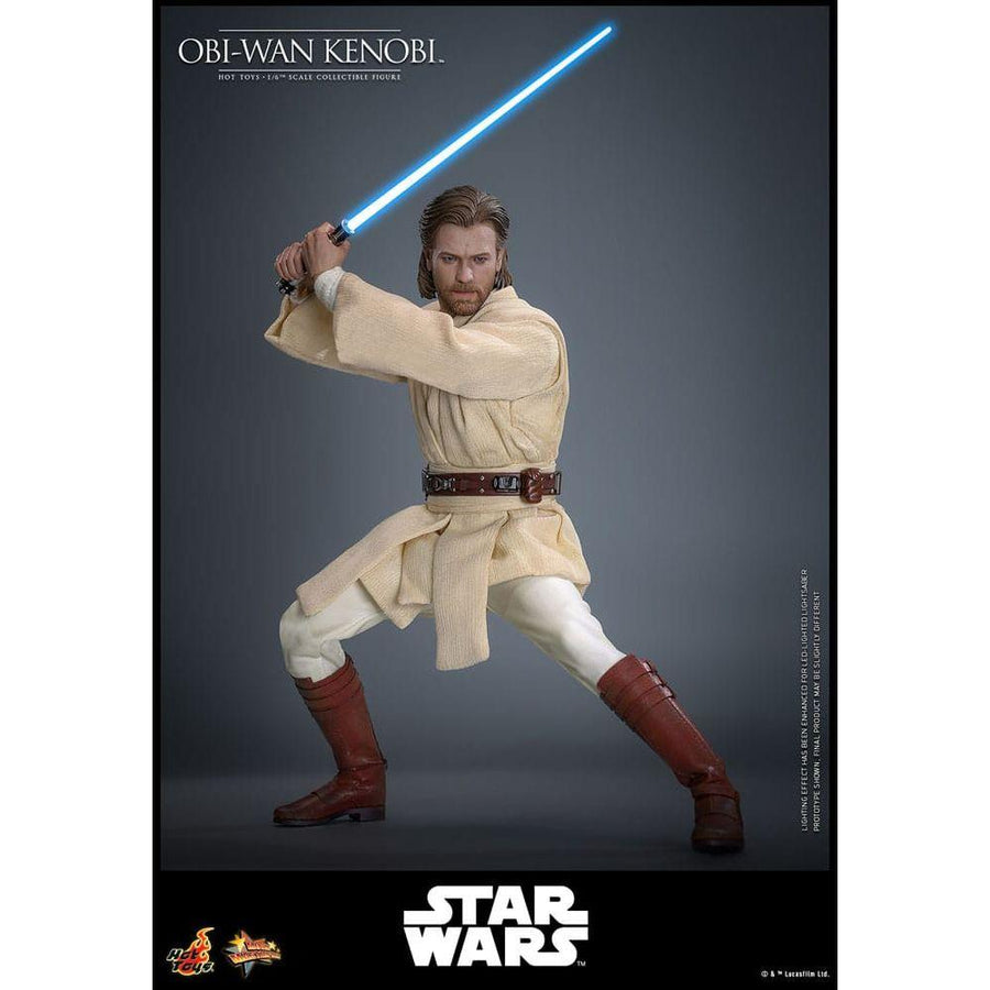 Star Wars: Episode II - Attack of the Clones Action Figure 1/6 Obi - Wan Kenobi 31 cm - The Happy Toy Store