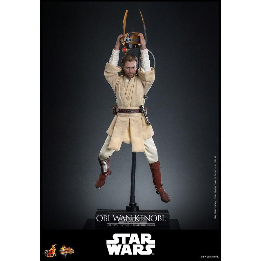 Star Wars: Episode II - Attack of the Clones Action Figure 1/6 Obi - Wan Kenobi 31 cm - The Happy Toy Store