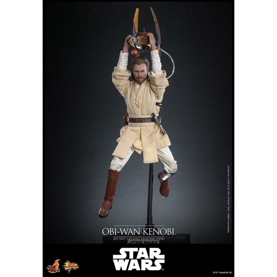 Star Wars: Episode II - Attack of the Clones Action Figure 1/6 Obi - Wan Kenobi 31 cm - The Happy Toy Store