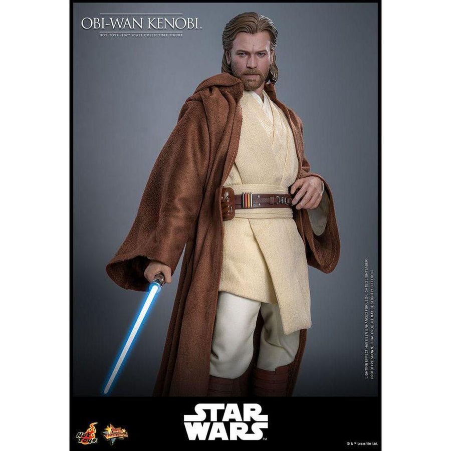 Star Wars: Episode II - Attack of the Clones Action Figure 1/6 Obi - Wan Kenobi 31 cm - The Happy Toy Store