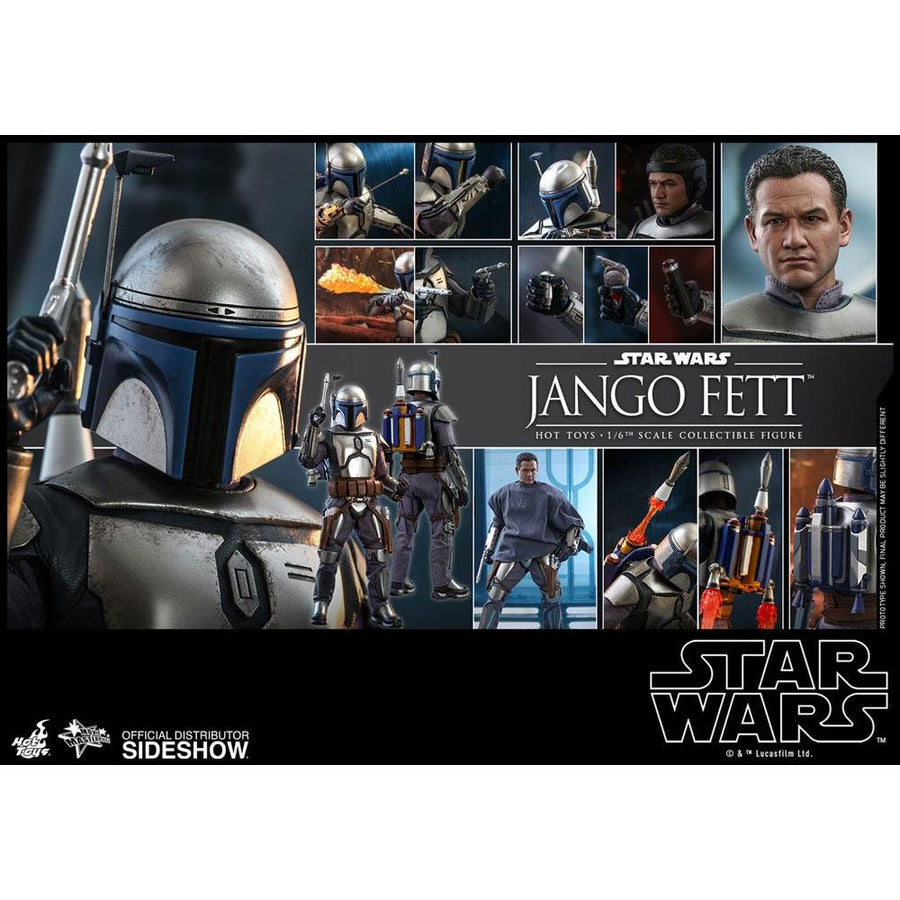 Star Wars Episode II Movie Masterpiece Action Figure 1/6 Jango Fett 30 cm - The Happy Toy Store