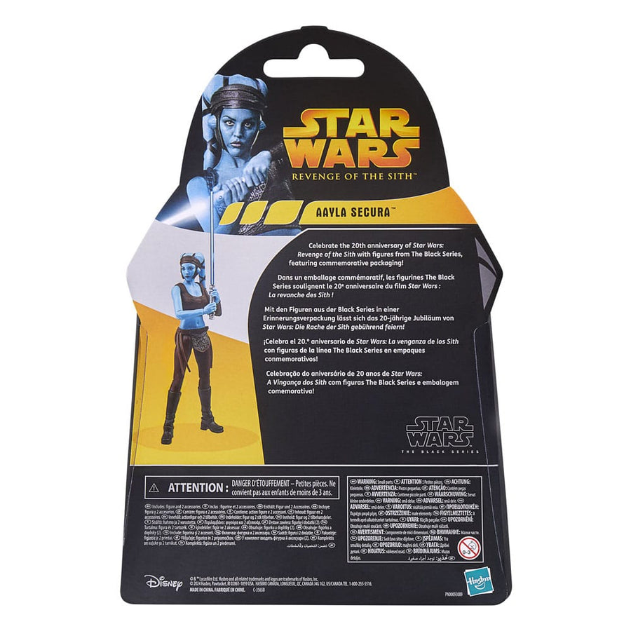 Star Wars Episode III Black Series Action Figure 20th Anniversary Aayla Secura 15 cm - The Happy Toy Store