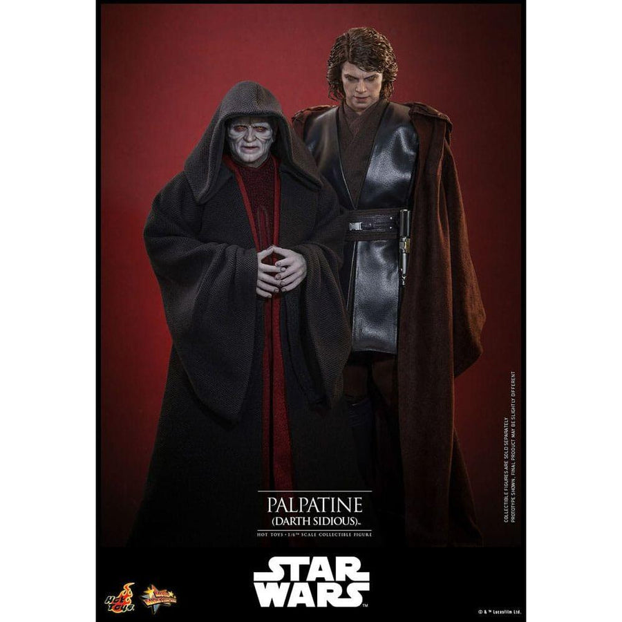 Star Wars: Episode III - Revenge of the Sith Action Figure 1/6 Palpatine (Darth Sidious) 29 cm - The Happy Toy Store
