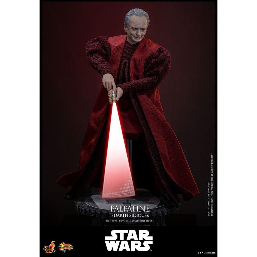 Star Wars: Episode III - Revenge of the Sith Action Figure 1/6 Palpatine (Darth Sidious) 29 cm - The Happy Toy Store