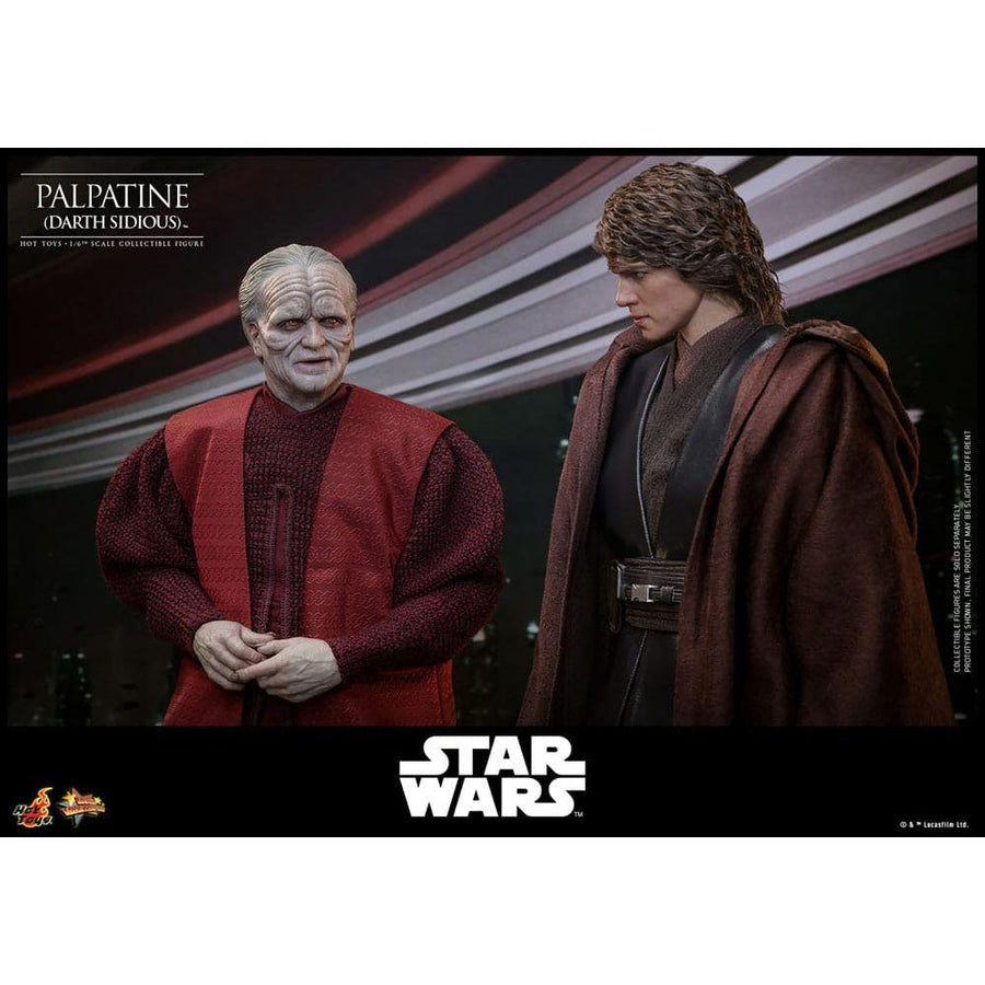 Star Wars: Episode III - Revenge of the Sith Action Figure 1/6 Palpatine (Darth Sidious) 29 cm - The Happy Toy Store