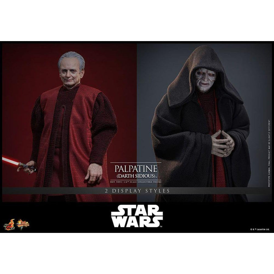Star Wars: Episode III - Revenge of the Sith Action Figure 1/6 Palpatine (Darth Sidious) 29 cm - The Happy Toy Store