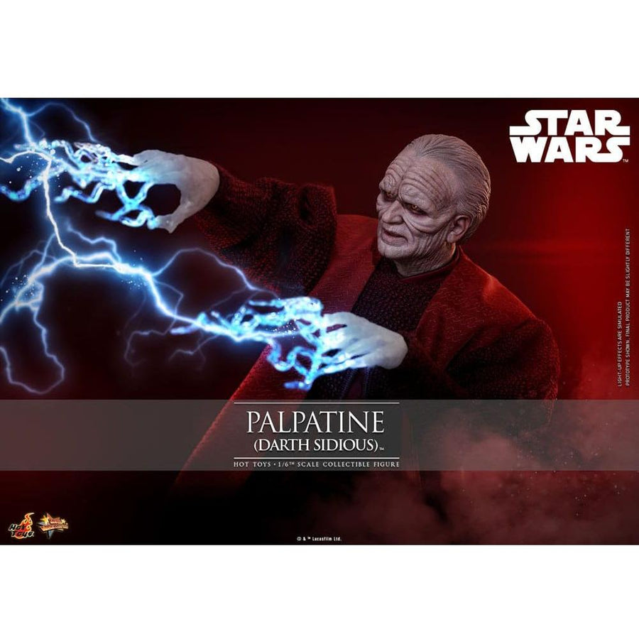 Star Wars: Episode III - Revenge of the Sith Action Figure 1/6 Palpatine (Darth Sidious) 29 cm - The Happy Toy Store