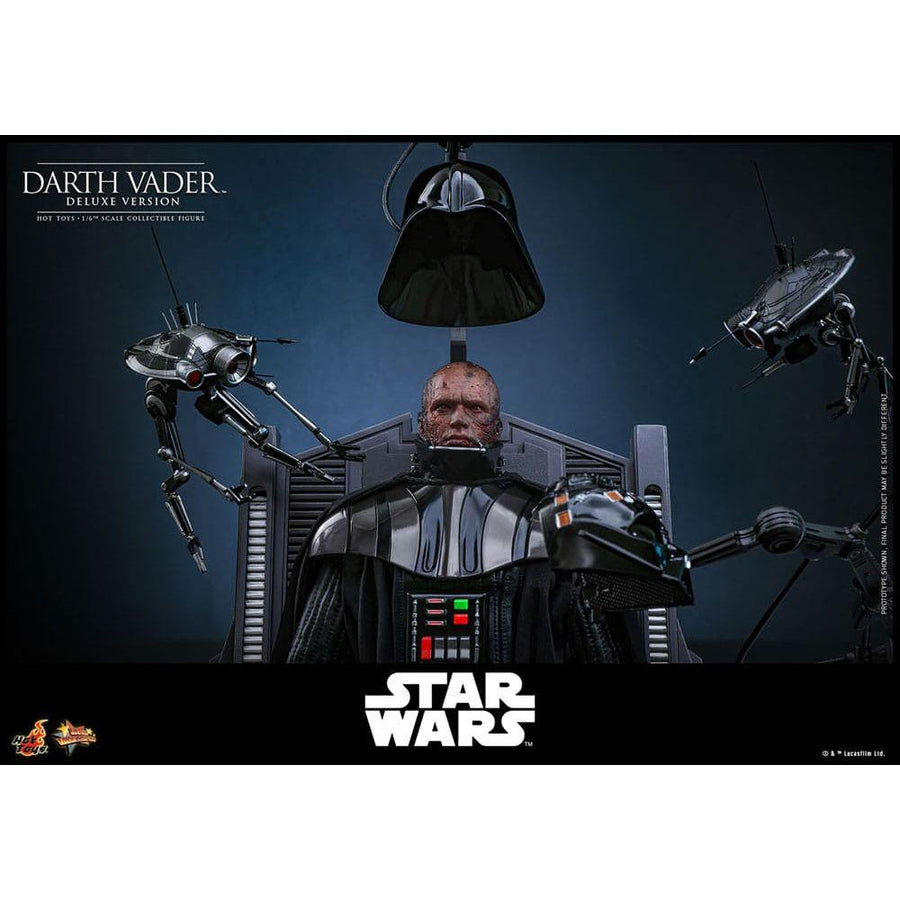 Star Wars: Episode III - Revenge of the Sith Movie Masterpiece Action Figure 1/6 Darth Vader (Deluxe Version) 35 cm - The Happy Toy Store