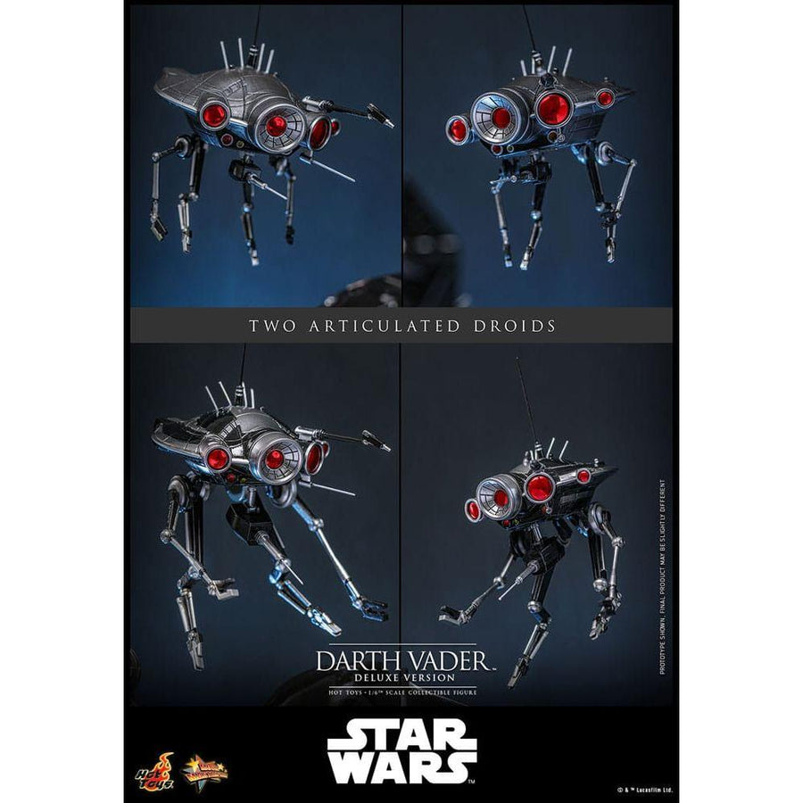 Star Wars: Episode III - Revenge of the Sith Movie Masterpiece Action Figure 1/6 Darth Vader (Deluxe Version) 35 cm - The Happy Toy Store