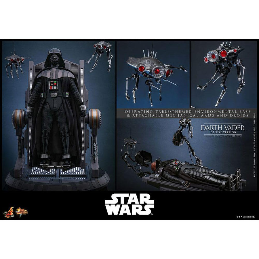 Star Wars: Episode III - Revenge of the Sith Movie Masterpiece Action Figure 1/6 Darth Vader (Deluxe Version) 35 cm - The Happy Toy Store