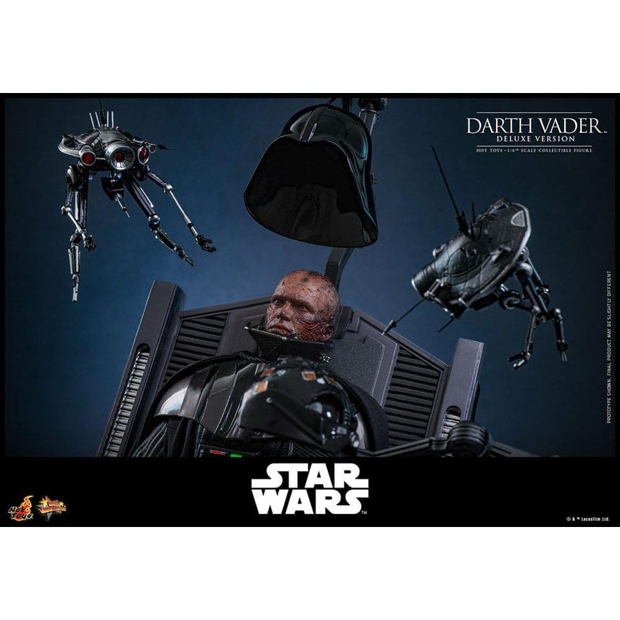 Star Wars: Episode III - Revenge of the Sith Movie Masterpiece Action Figure 1/6 Darth Vader (Deluxe Version) 35 cm - The Happy Toy Store