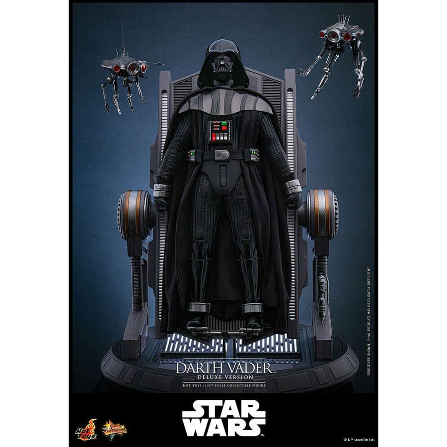 Star Wars: Episode III - Revenge of the Sith Movie Masterpiece Action Figure 1/6 Darth Vader (Deluxe Version) 35 cm - The Happy Toy Store