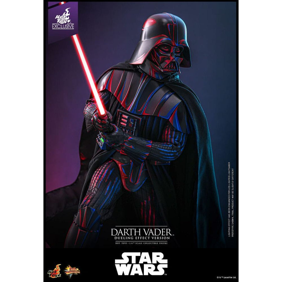 Star Wars Movie Masterpiece Action Figure 1/6 Darth Vader (Dueling Effect Version) Hot Toys Exclusive 35 cm - The Happy Toy Store