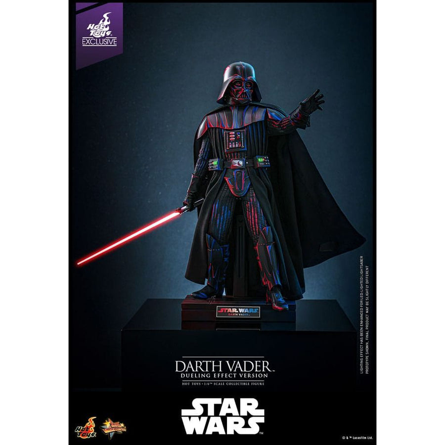 Star Wars Movie Masterpiece Action Figure 1/6 Darth Vader (Dueling Effect Version) Hot Toys Exclusive 35 cm - The Happy Toy Store