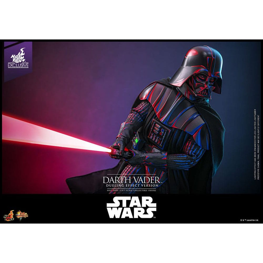Star Wars Movie Masterpiece Action Figure 1/6 Darth Vader (Dueling Effect Version) Hot Toys Exclusive 35 cm - The Happy Toy Store