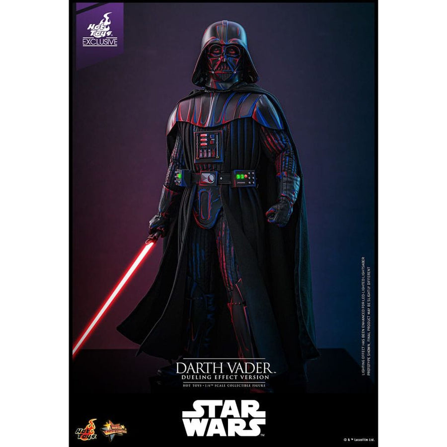 Star Wars Movie Masterpiece Action Figure 1/6 Darth Vader (Dueling Effect Version) Hot Toys Exclusive 35 cm - The Happy Toy Store