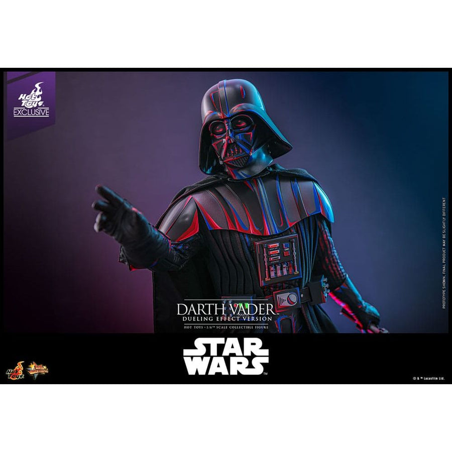 Star Wars Movie Masterpiece Action Figure 1/6 Darth Vader (Dueling Effect Version) Hot Toys Exclusive 35 cm - The Happy Toy Store