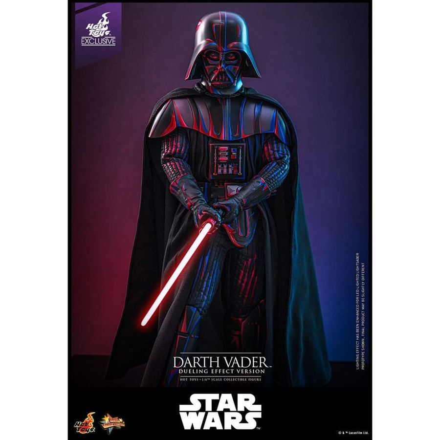 Star Wars Movie Masterpiece Action Figure 1/6 Darth Vader (Dueling Effect Version) Hot Toys Exclusive 35 cm - The Happy Toy Store