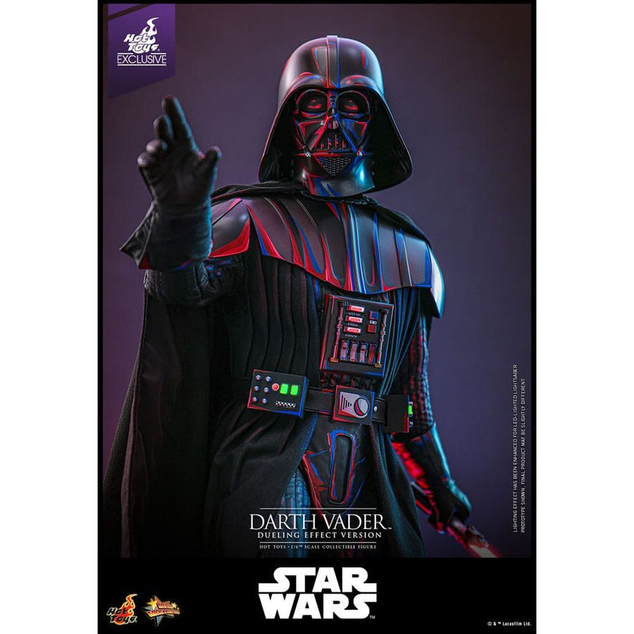 Star Wars Movie Masterpiece Action Figure 1/6 Darth Vader (Dueling Effect Version) Hot Toys Exclusive 35 cm - The Happy Toy Store
