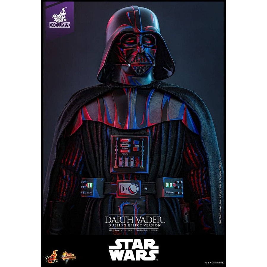 Star Wars Movie Masterpiece Action Figure 1/6 Darth Vader (Dueling Effect Version) Hot Toys Exclusive 35 cm - The Happy Toy Store