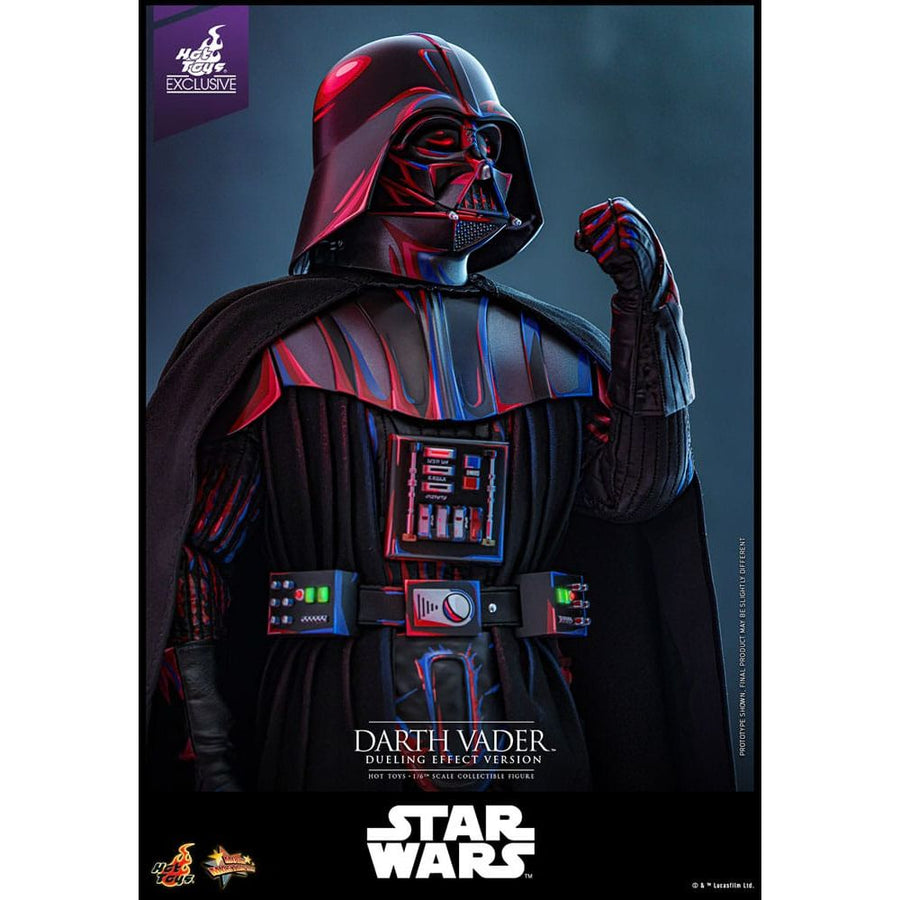 Star Wars Movie Masterpiece Action Figure 1/6 Darth Vader (Dueling Effect Version) Hot Toys Exclusive 35 cm - The Happy Toy Store