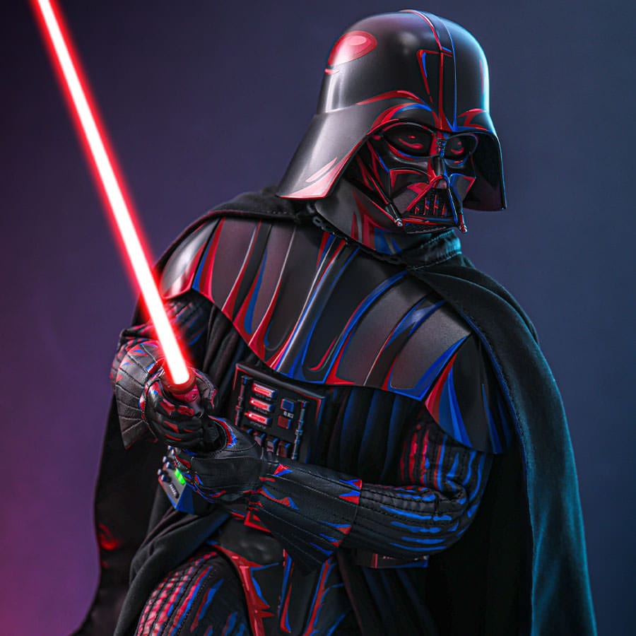 Star Wars Movie Masterpiece Action Figure 1/6 Darth Vader (Dueling Effect Version) Hot Toys Exclusive 35 cm - The Happy Toy Store