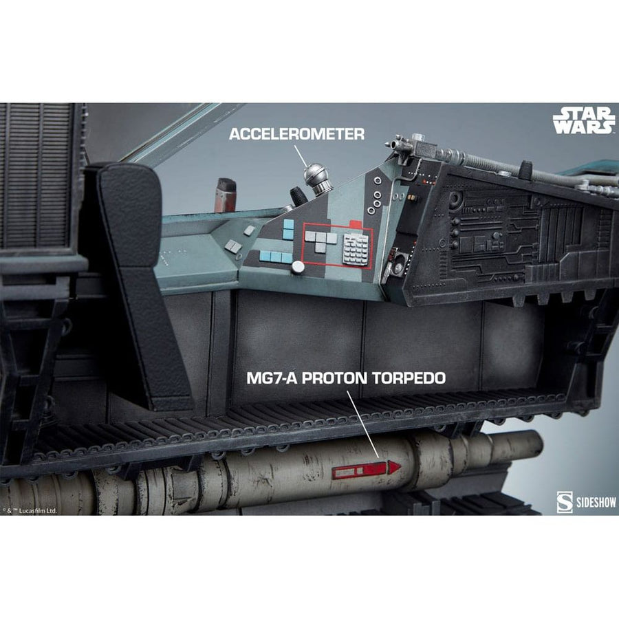 Star Wars Premium Format Statue Luke Skywalker & X - Wing: Red Five, Standing By 76 cm - The Happy Toy Store