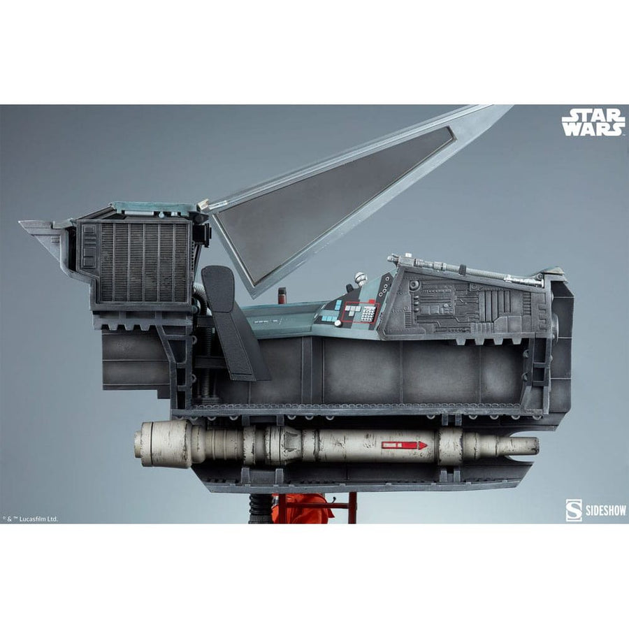 Star Wars Premium Format Statue Luke Skywalker & X - Wing: Red Five, Standing By 76 cm - The Happy Toy Store