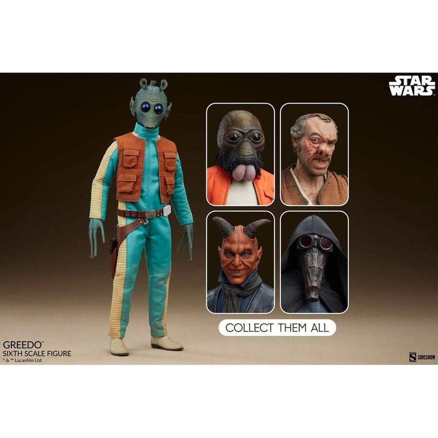 Star Wars Scum & Villainy Action Figure 1/6 Greedo 30 cm - The Happy Toy Store