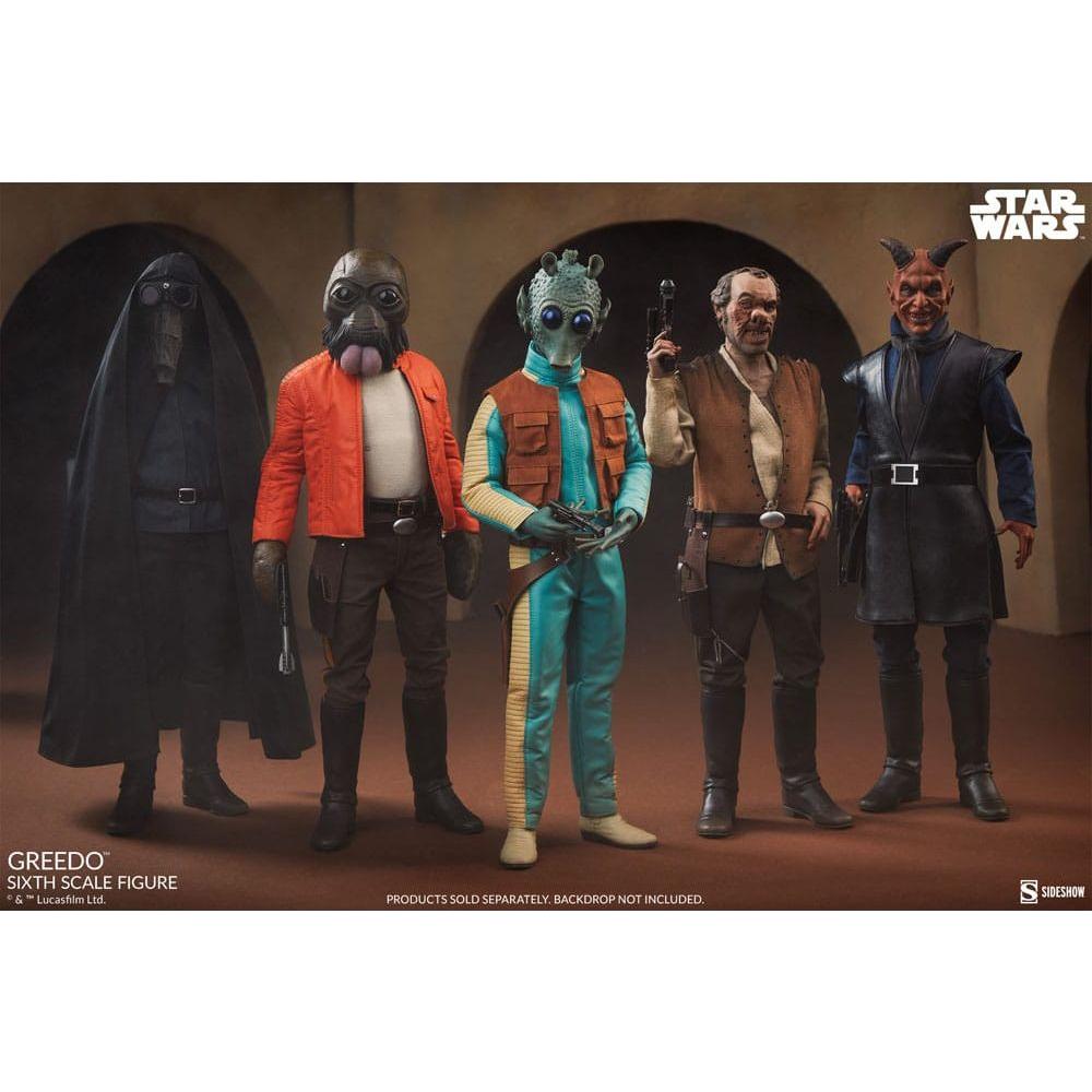 Star Wars Scum & Villainy Action Figure 1/6 Greedo 30 cm - The Happy Toy Store
