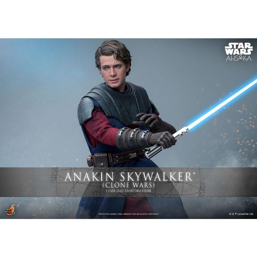 Star Wars: The Clone Wars Action Figure 1/6 Anakin Skywalker 31 cm - The Happy Toy Store