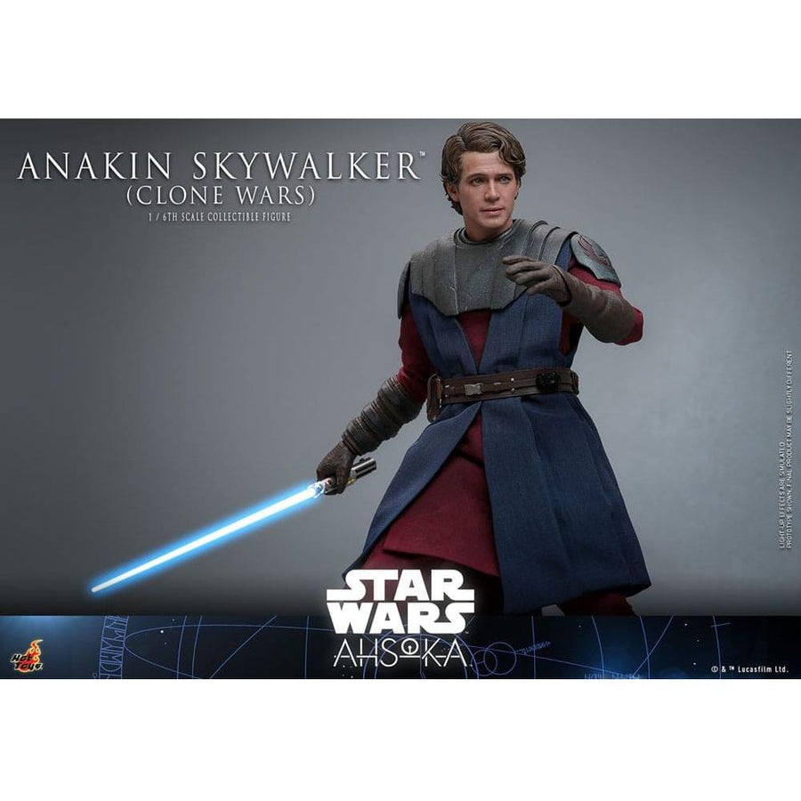 Star Wars: The Clone Wars Action Figure 1/6 Anakin Skywalker 31 cm - The Happy Toy Store