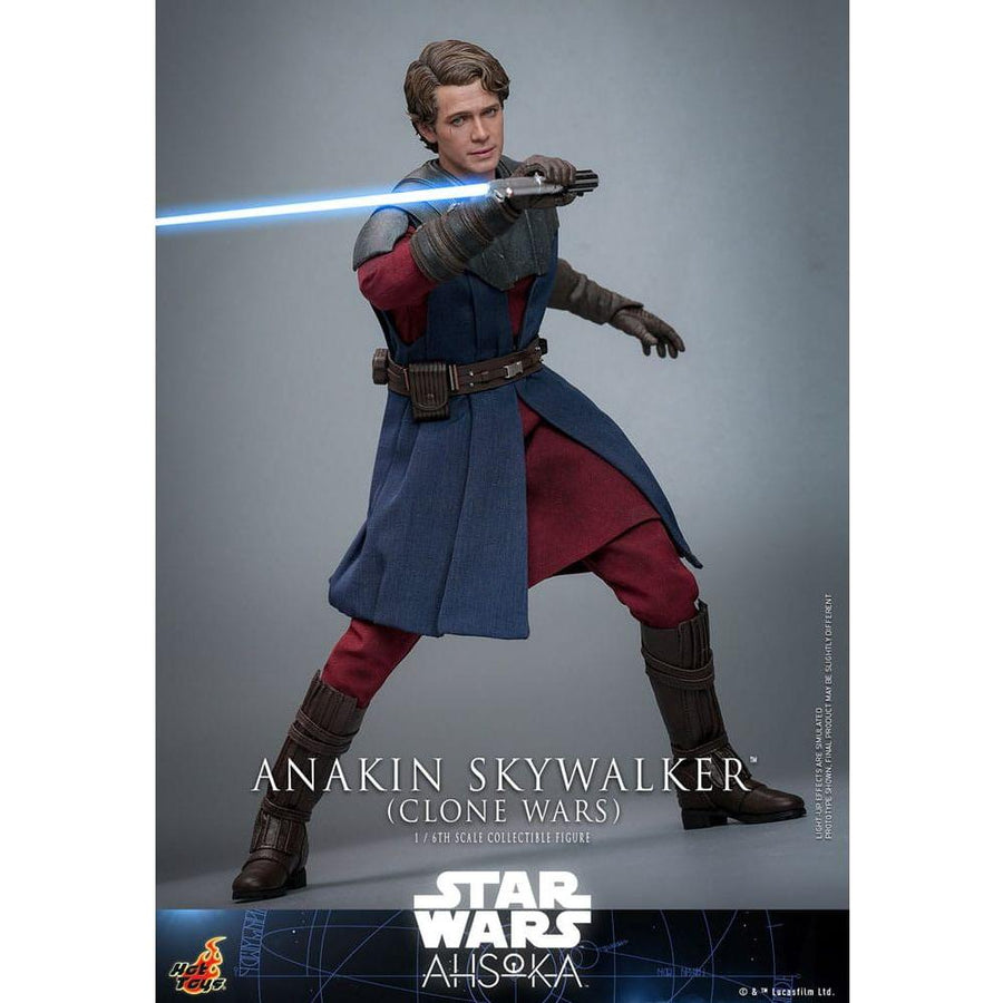 Star Wars: The Clone Wars Action Figure 1/6 Anakin Skywalker 31 cm - The Happy Toy Store