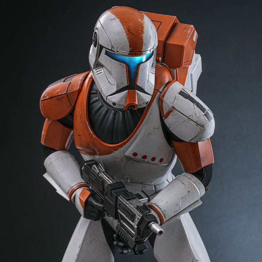 Star Wars: The Clone Wars Action Figure 1/6 Clone Commando Boss Hot Toys Exclusive 30 cm - The Happy Toy Store