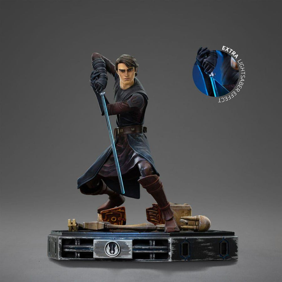 Star Wars: The Clone Wars Deluxe Art Scale Statue 1/10 Anakin Skywalker 19 cm - The Happy Toy Store