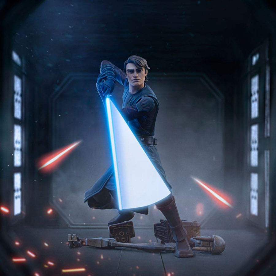 Star Wars: The Clone Wars Deluxe Art Scale Statue 1/10 Anakin Skywalker 19 cm - The Happy Toy Store