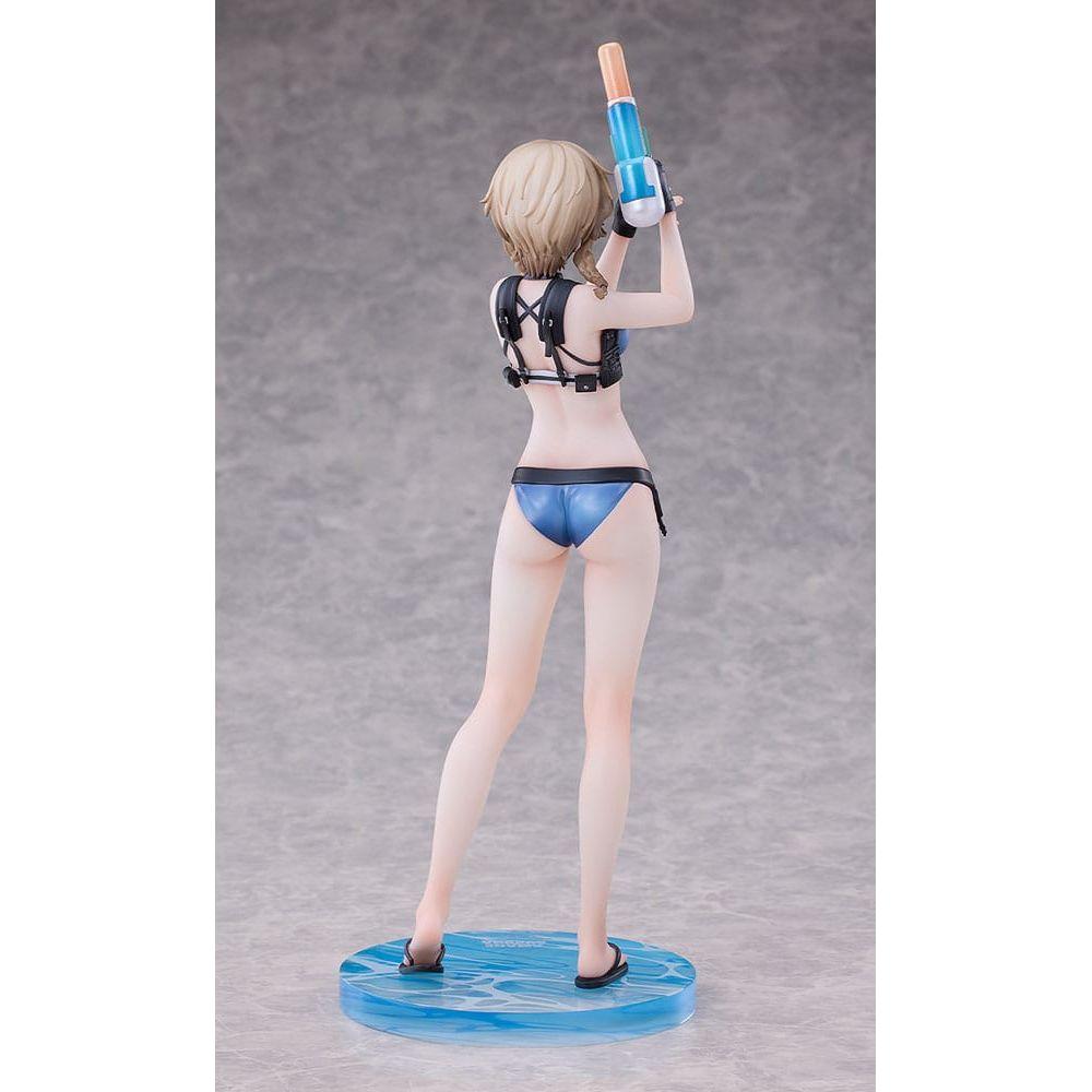 Steins Gate PVC Statue 1/7 Suzuha Amane: Swimsuit Ver. 26 cm - The Happy Toy Store