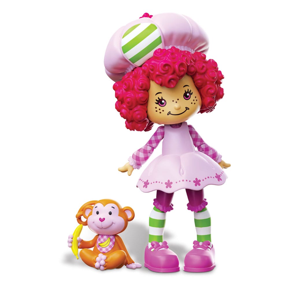 Strawberry Shortcake Simply Action Figure Raspberry Tart & Rhubarb Monkey - The Happy Toy Store