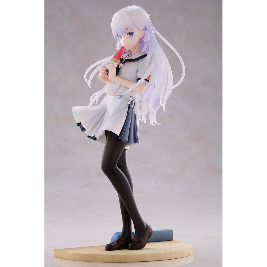 Summer Pockets Reflection Blue PVC Statue 1/7 Shiroha Naruse 24 cm - The Happy Toy Store
