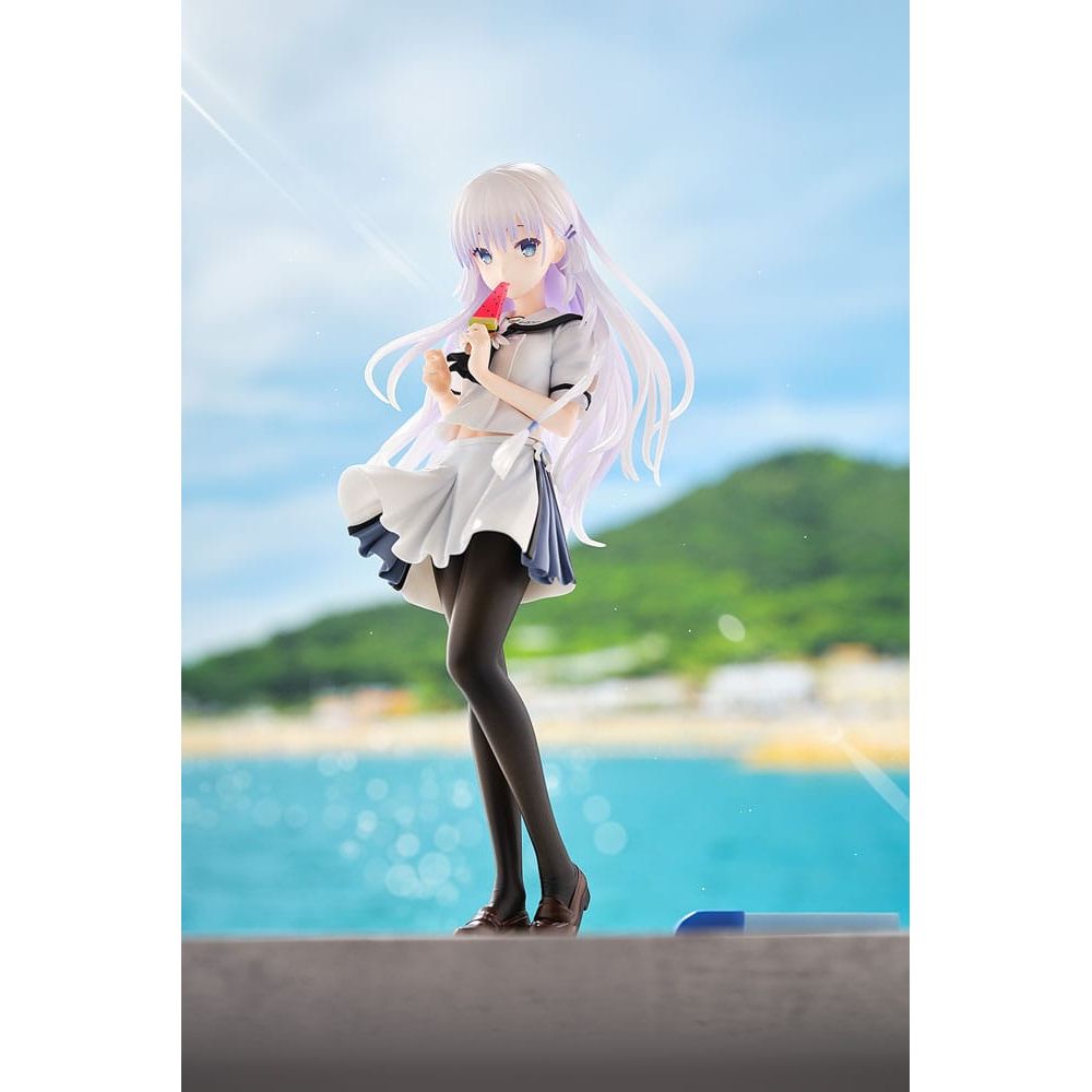 Summer Pockets Reflection Blue PVC Statue 1/7 Shiroha Naruse 24 cm - The Happy Toy Store