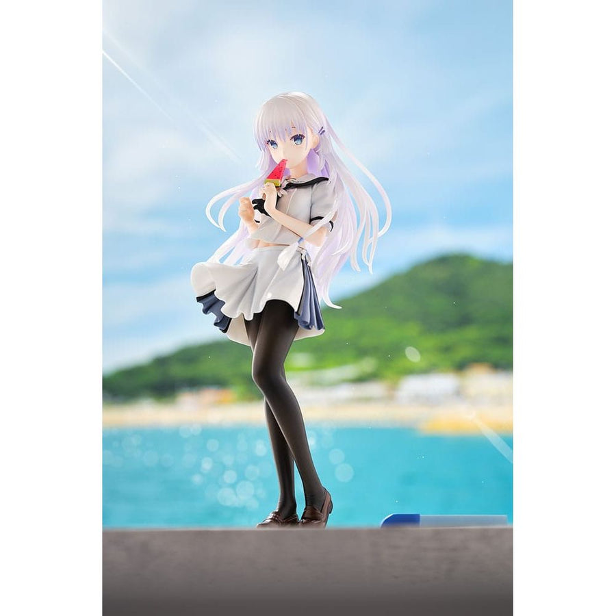 Summer Pockets Reflection Blue PVC Statue 1/7 Shiroha Naruse 24 cm - The Happy Toy Store