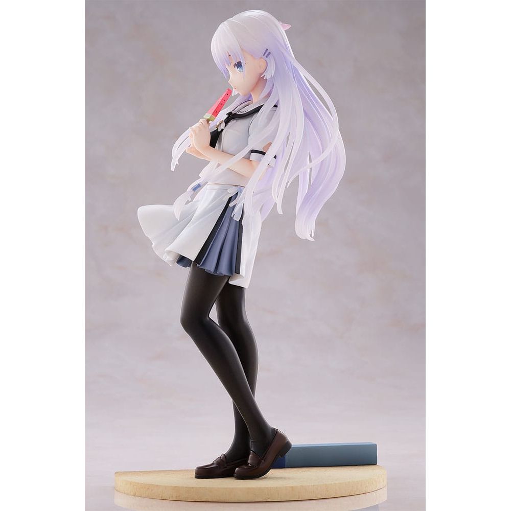 Summer Pockets Reflection Blue PVC Statue 1/7 Shiroha Naruse 24 cm - The Happy Toy Store