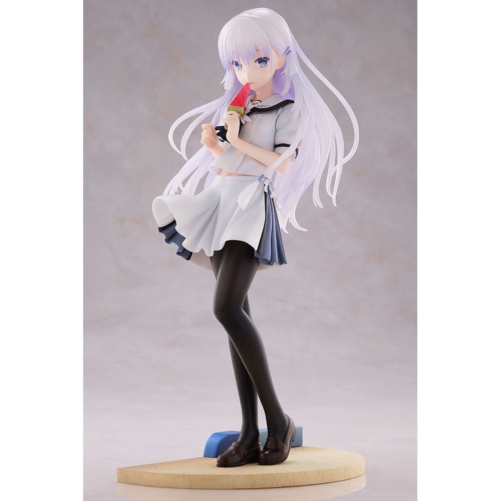 Summer Pockets Reflection Blue PVC Statue 1/7 Shiroha Naruse 24 cm - The Happy Toy Store
