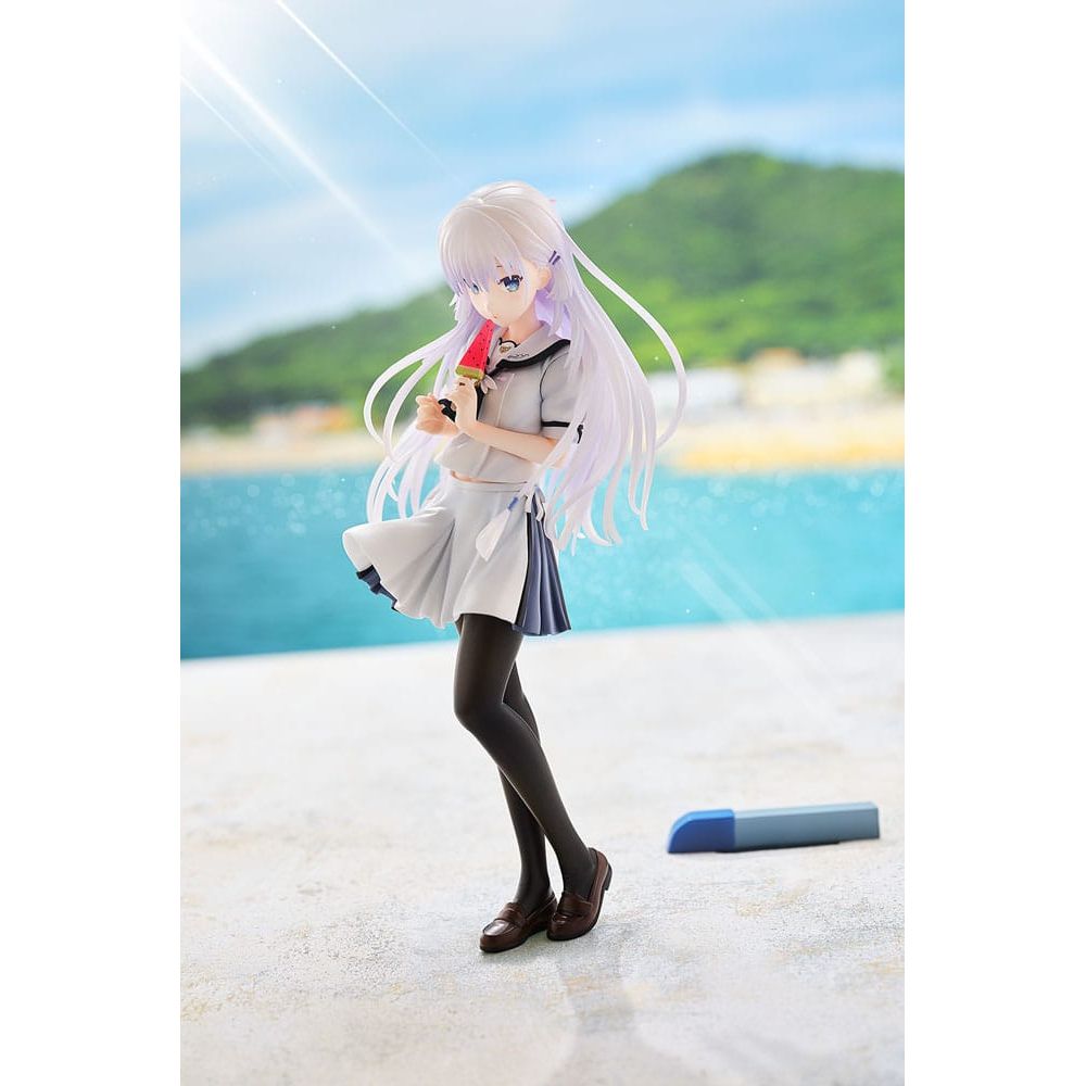 Summer Pockets Reflection Blue PVC Statue 1/7 Shiroha Naruse 24 cm - The Happy Toy Store