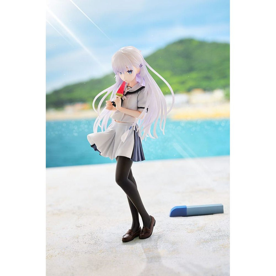 Summer Pockets Reflection Blue PVC Statue 1/7 Shiroha Naruse 24 cm - The Happy Toy Store