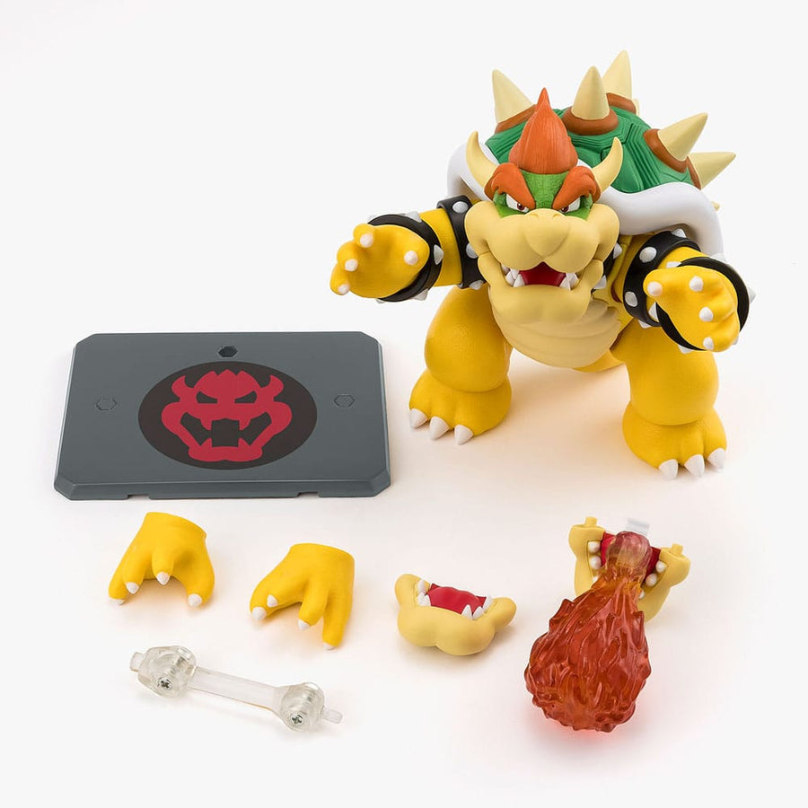 Super Mario S.H. Figuarts Action Figure Bowser 13 cm - The Happy Toy Store