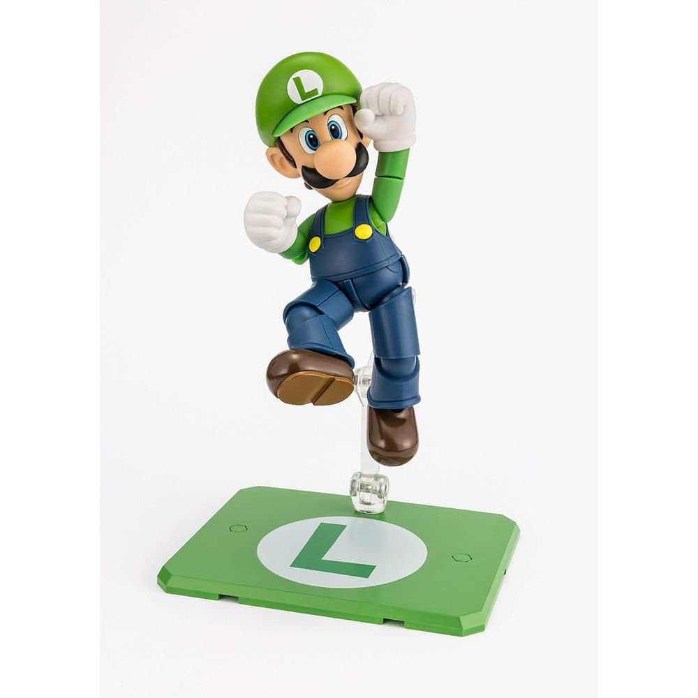 Super Mario S.H. Figuarts Action Figure Luigi 11 cm - The Happy Toy Store
