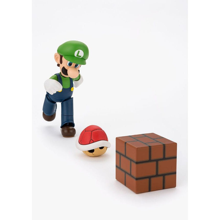Super Mario S.H. Figuarts Action Figure Luigi 11 cm - The Happy Toy Store